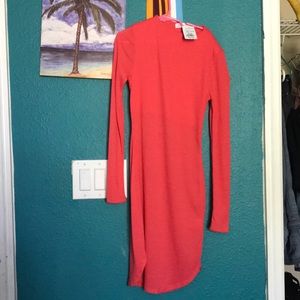 Coral Pink Agaci Dress